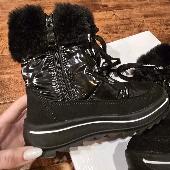 Pajar Tilly Fur Lined Waterproof Boots, Kids 13 - Picture 3 of 9